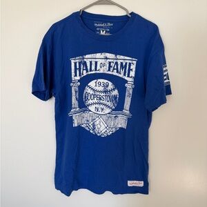 Blue Mitchell & Ness Hall of Fame T-shirt
